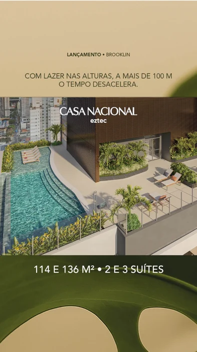 Imobiliária · story produzido pela Brota Web