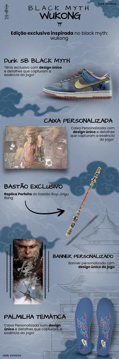 Loja de tênis · banner vertical produzido pela Brota Web