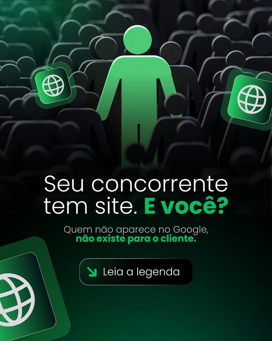 Criativo: Seu concorrente tem site, e você?